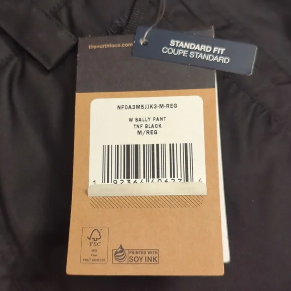 The North Face "Sally" Snow pants Size Medium   Black - Picture 4 of 8